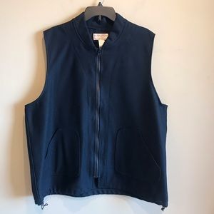 C.C. Filson Mackinaw Wool Zip Up Vest.